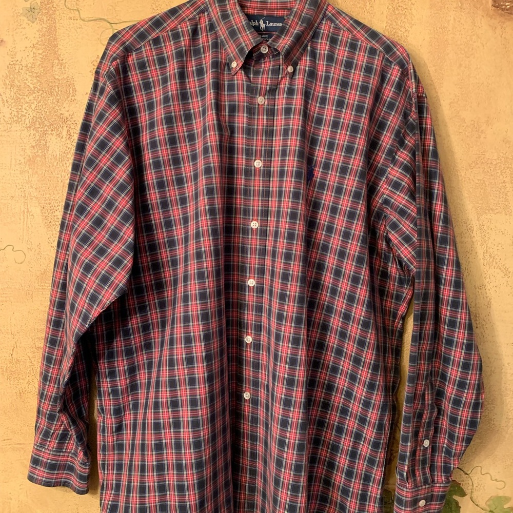Polo Ralph Lauren Men’s Plaid Blake fit Size L